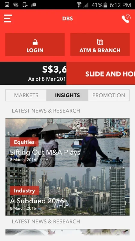 DBS SG for Android - Manage Banking Easily