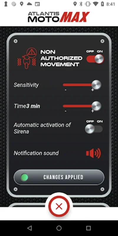 Atlantis MOTO for Android: Secure Motorcycle Tracking