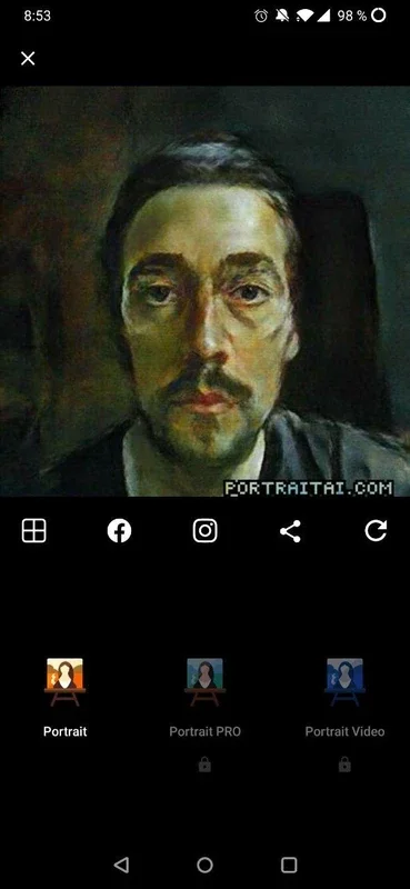 PortraitAI for Android - Transform Photos into Oil Paintings