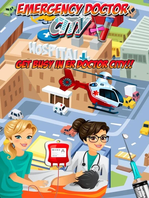 ER Doctor City for Android - Perform Emergency Surgeries