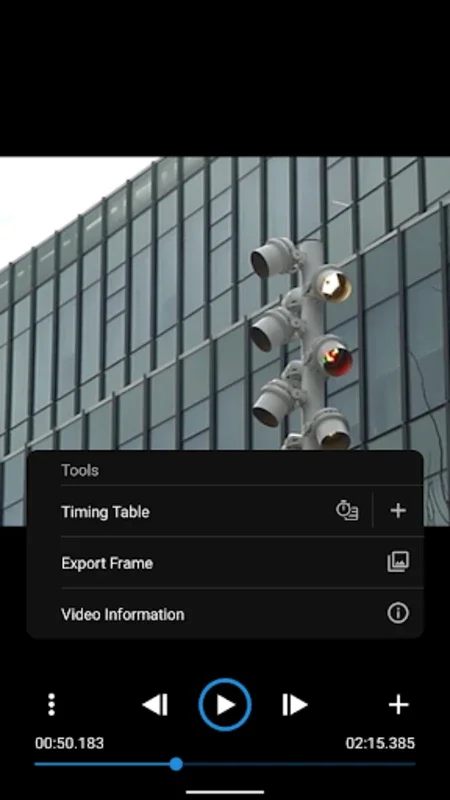 Frameskip for Android: Precise Video Analysis Tool