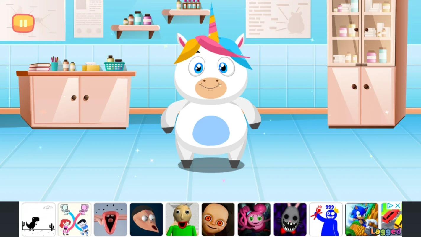 Unicorn Baby Pet Vet Care for Android - Fun Unicorn Care