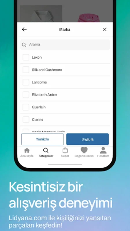Lidyana for Android - Seamless Fashion Shopping
