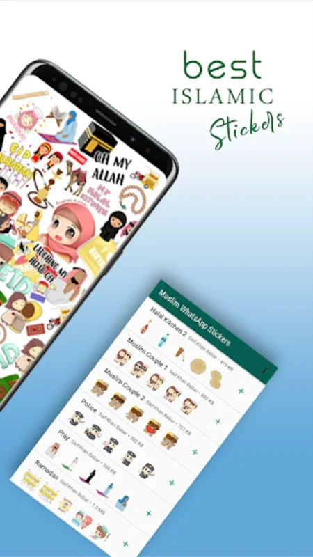 Muslim Islamic Sticker 2022 for Android - Enrich Your Messaging