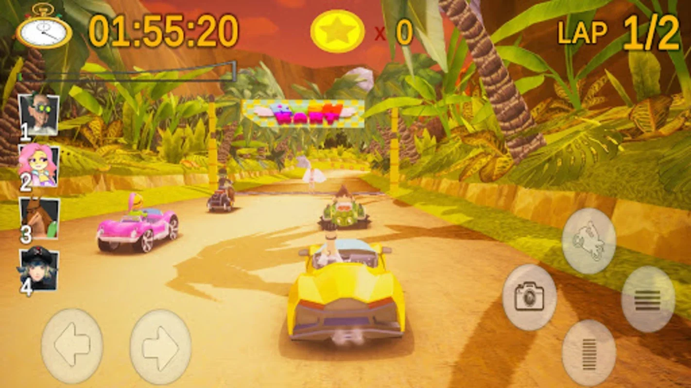 Bimbo Racing for Android - Free Multiplayer 3D Racing