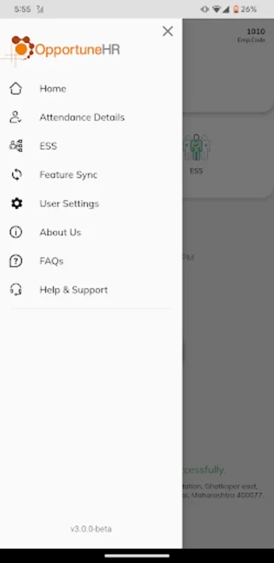 OpportuneHR for Android - Streamline HR with Automated Attendance