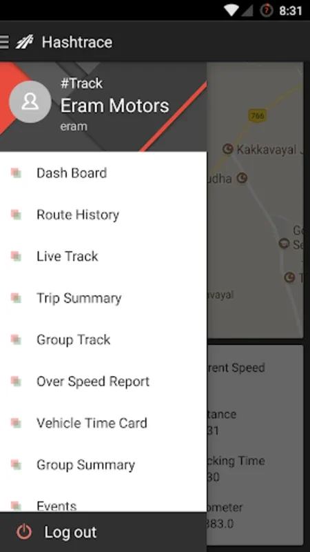 Hashtrace Vehicle Tracking System for Android: Optimize Fleet with Advanced Features