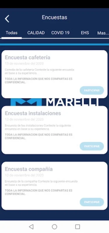 Marelli Juárez for Android - A Comprehensive Employee App