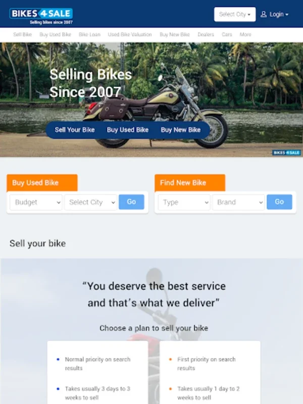 Bikes4Sale - Selling Bikes Sin for Android