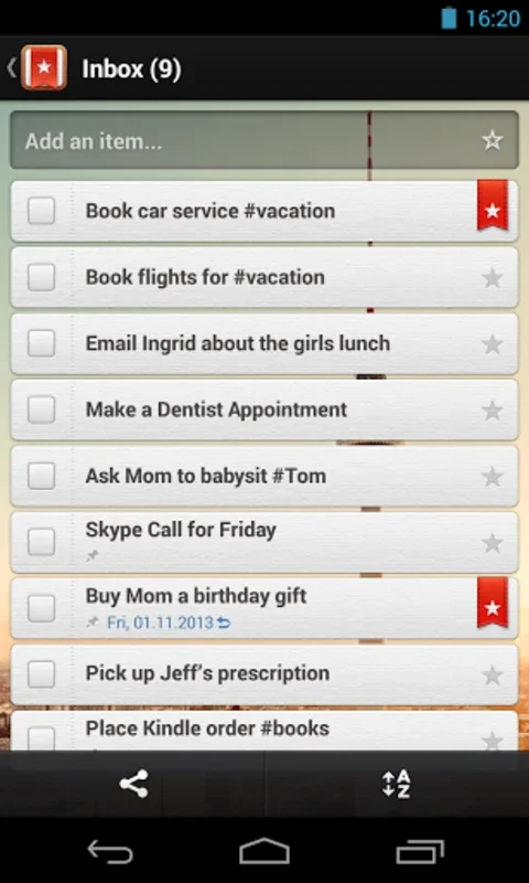 Wunderlist for Android: Organize Tasks Effortlessly