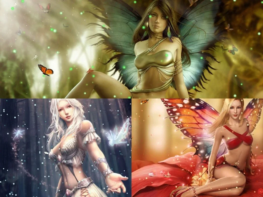 Fairies Dreams Screensaver for Windows - Beautiful Fairy Images