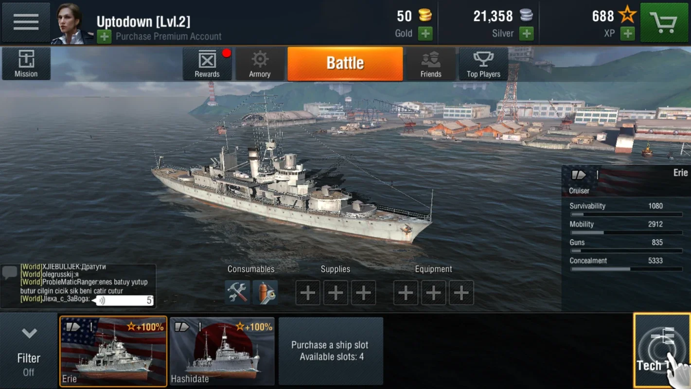 World of Warships Blitz for Android - Download the APK from AppHuts