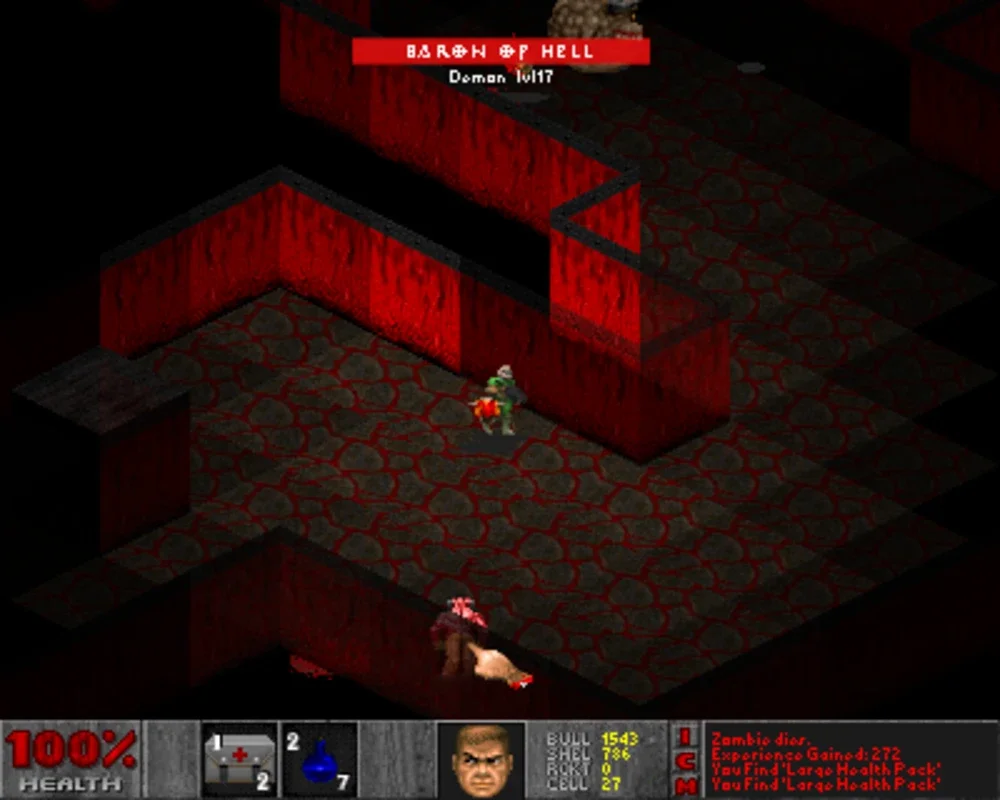 DooM: Fall of Mars for Windows - Combining Doom and Diablo