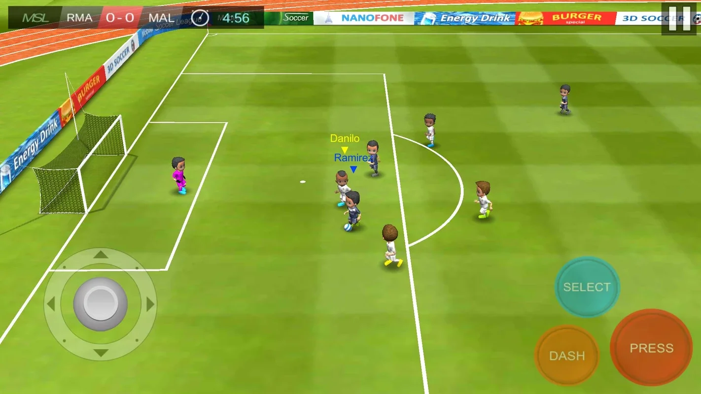 Mobile Soccer League for Android - Enjoy Realistic Soccer Action