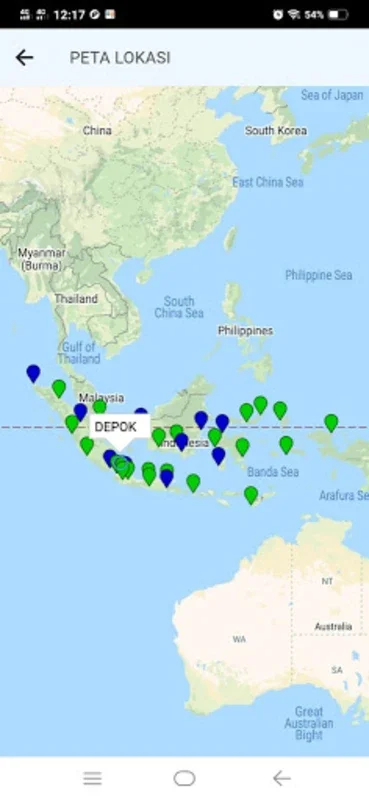 ISPUNet KLHK for Android - Real-Time Air Quality Monitoring