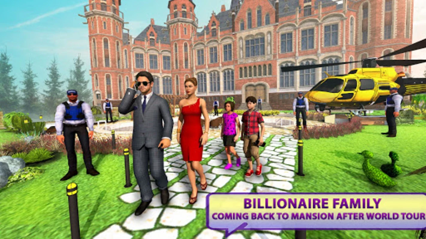 Billionaire Dad Family Games for Android - Live the Luxury