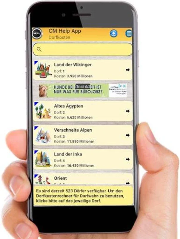 CM Hilfe App for Android: A Handy Assistant