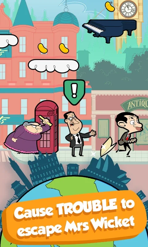 Mr Bean for Android: Fun Global Adventures