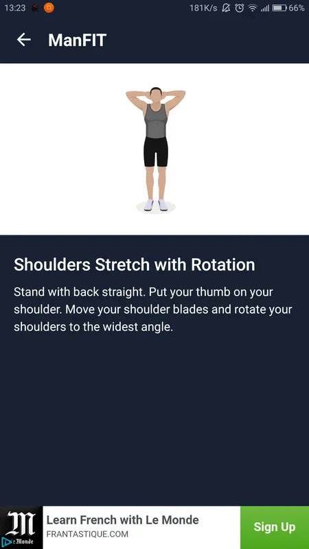 ManFIT - Android App for Home Workouts