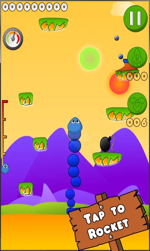 Jump Blob Jump for Android - Thrilling Jump Game