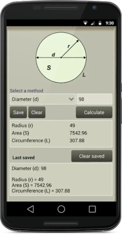 Fast Circle Calculator for Android: Effortless Circle Calculations