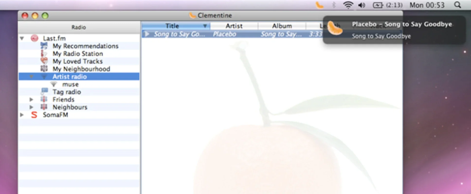 Clementine Music Player for Mac - Manage and Listen to Music