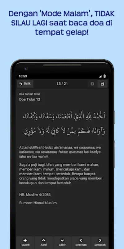 Apa Doanya for Android: Authentic Islamic Prayer Guide