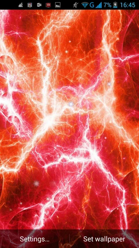 Electric Plasma Live Wallpaper for Android - Transform Your Device