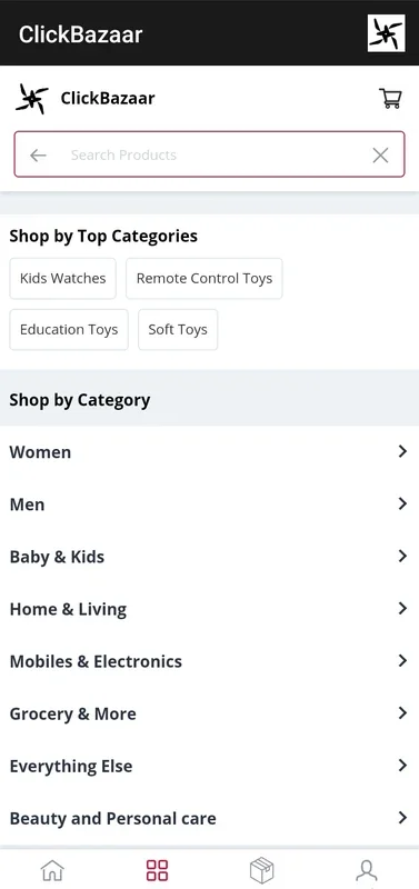 ClickBazaar for Android: A Feature-Rich Shopping App