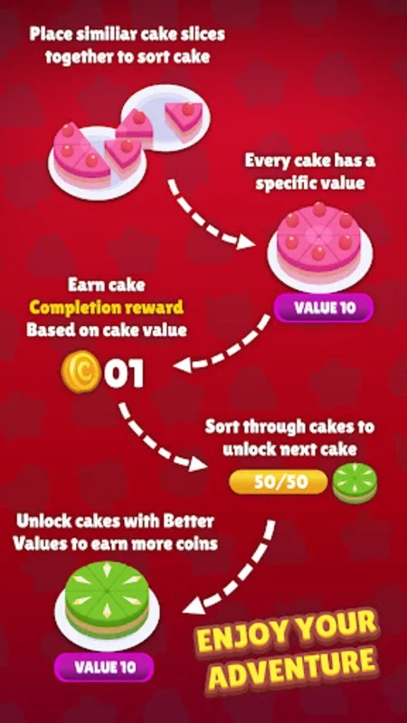 Cake Sort: 3D Color Puzzle for Android - A Relaxing and Challenging Game