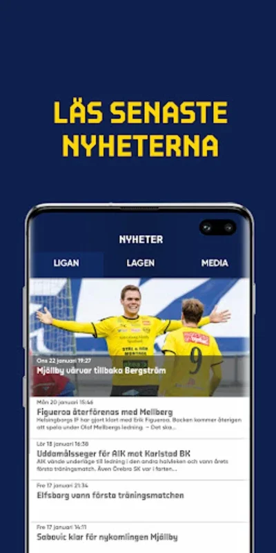 Allsvenskan Live (officiell) for Android - Comprehensive Football App