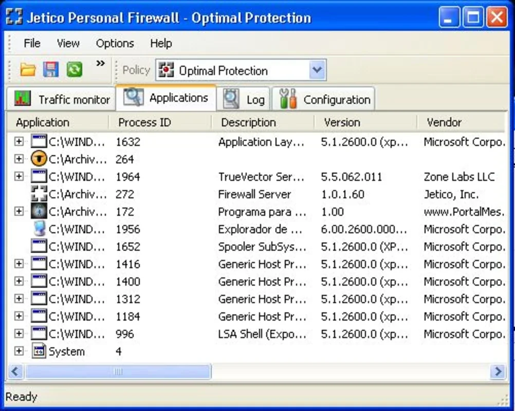 Jetico Personal Firewall for Windows - Secure Your System