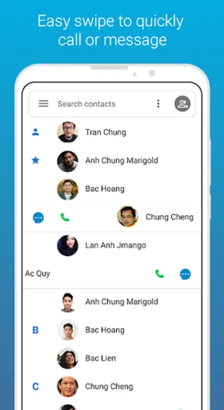 Vsmart Contact for Android - Simplify Contacts Management