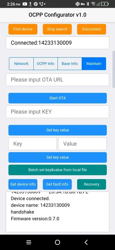 charger Settings for Android - Manage and Configure Charging Piles