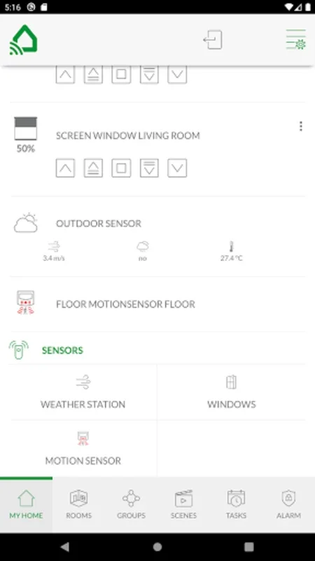 SELVE Home for Android: Streamlined Home Automation