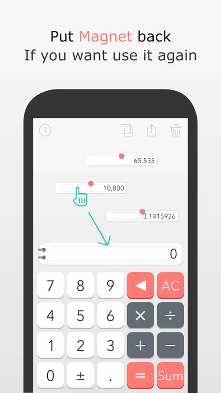 StickyCalc for Android: Innovative Calculation Experience