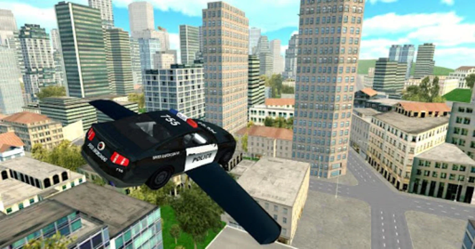 Flying Police Car Simulator for Android - Thrilling Experience