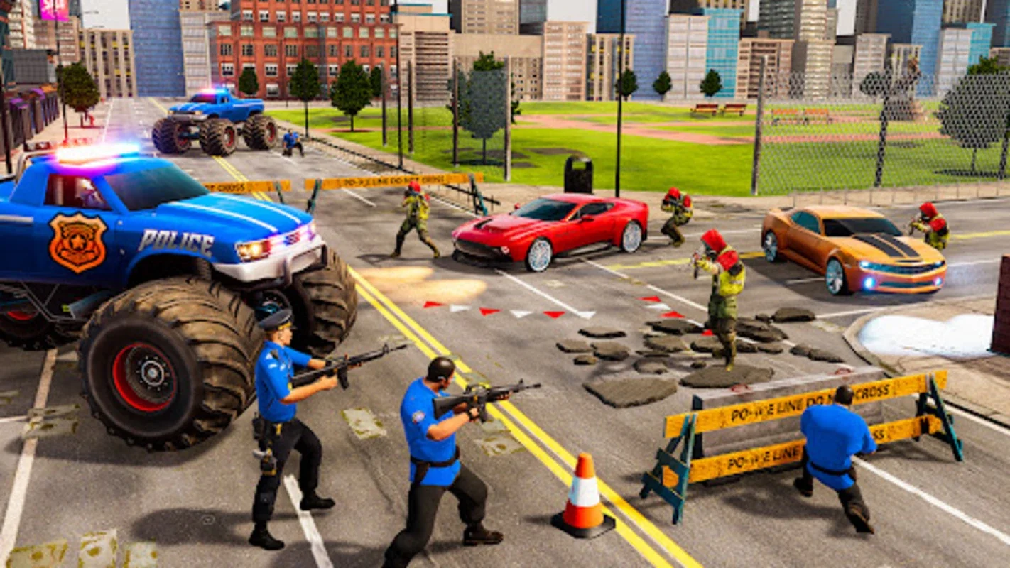 Police Prado Car Chase Crime for Android - Thrilling Simulator