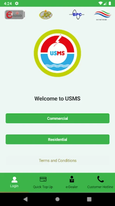 USMS.Android for Android - Efficient Utility Bill Management