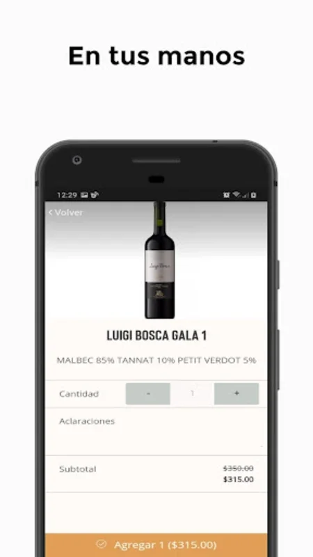 Overo Bar de Copas for Android: Explore Wines in a Private Community