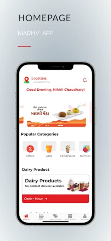 Madhvi for Android - Shop Local Delights Directly