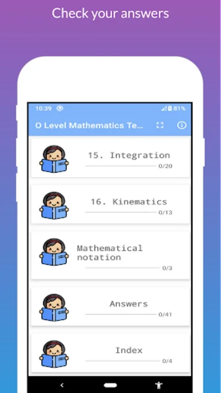 O Level Mathematics Textbook for Android - No Downloading Required