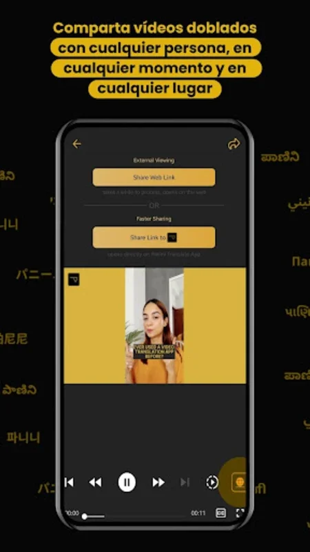 Panini Translate for Android: AI - Driven Video Translation and Dubbing