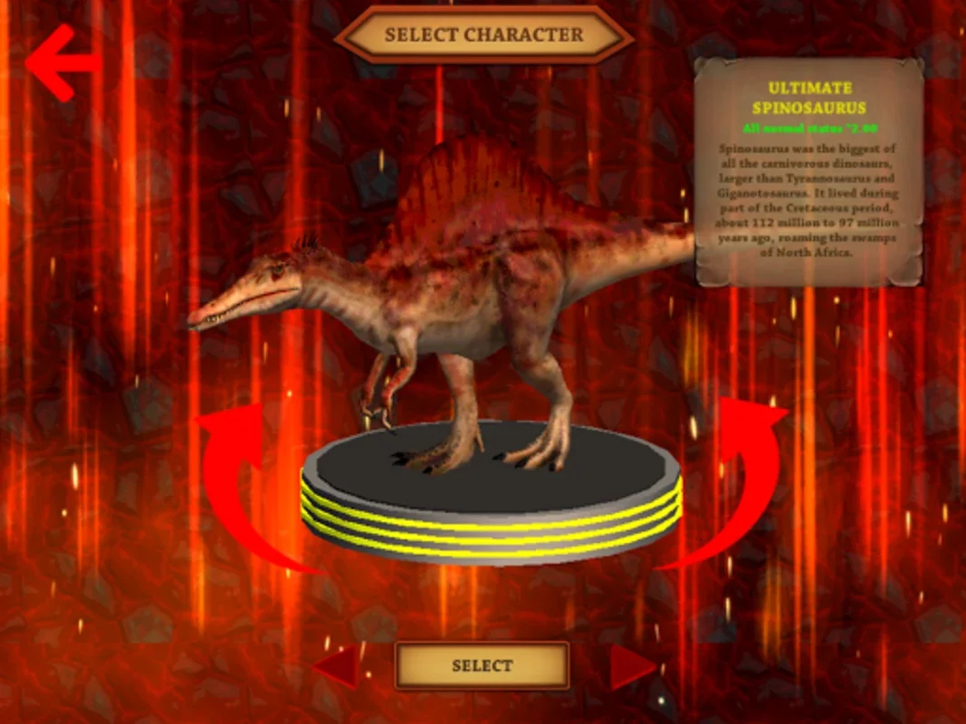 Spinosaurus Simulator Boss 3D for Android - Thrilling Dinosaur Adventure