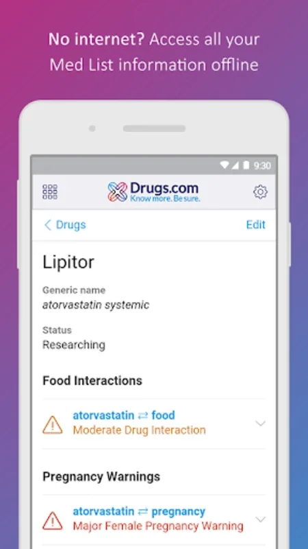 Drugs.com for Android - Manage Medications Easily