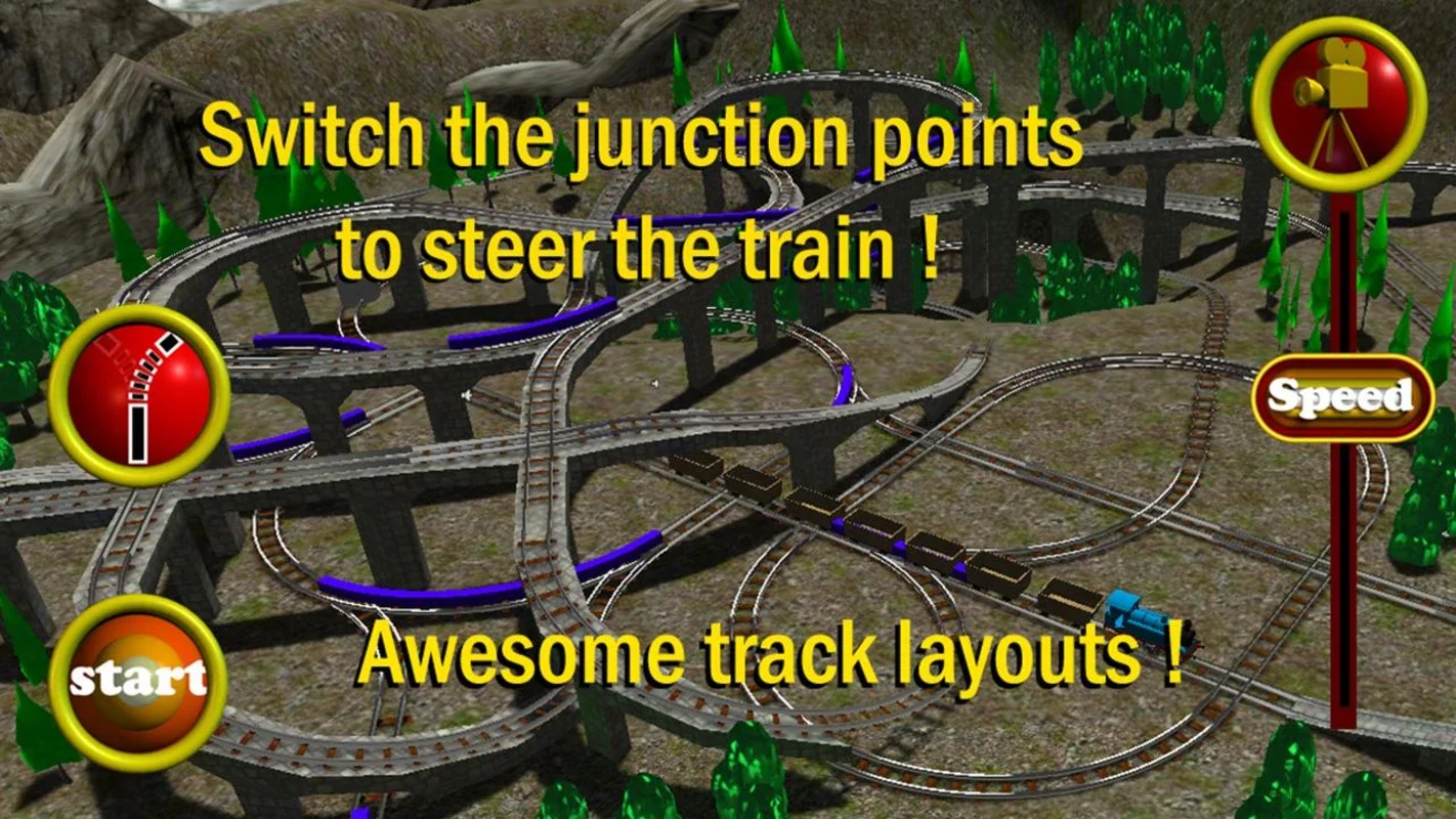 SteamTrains Free for Android - Interactive 3D Train Fun