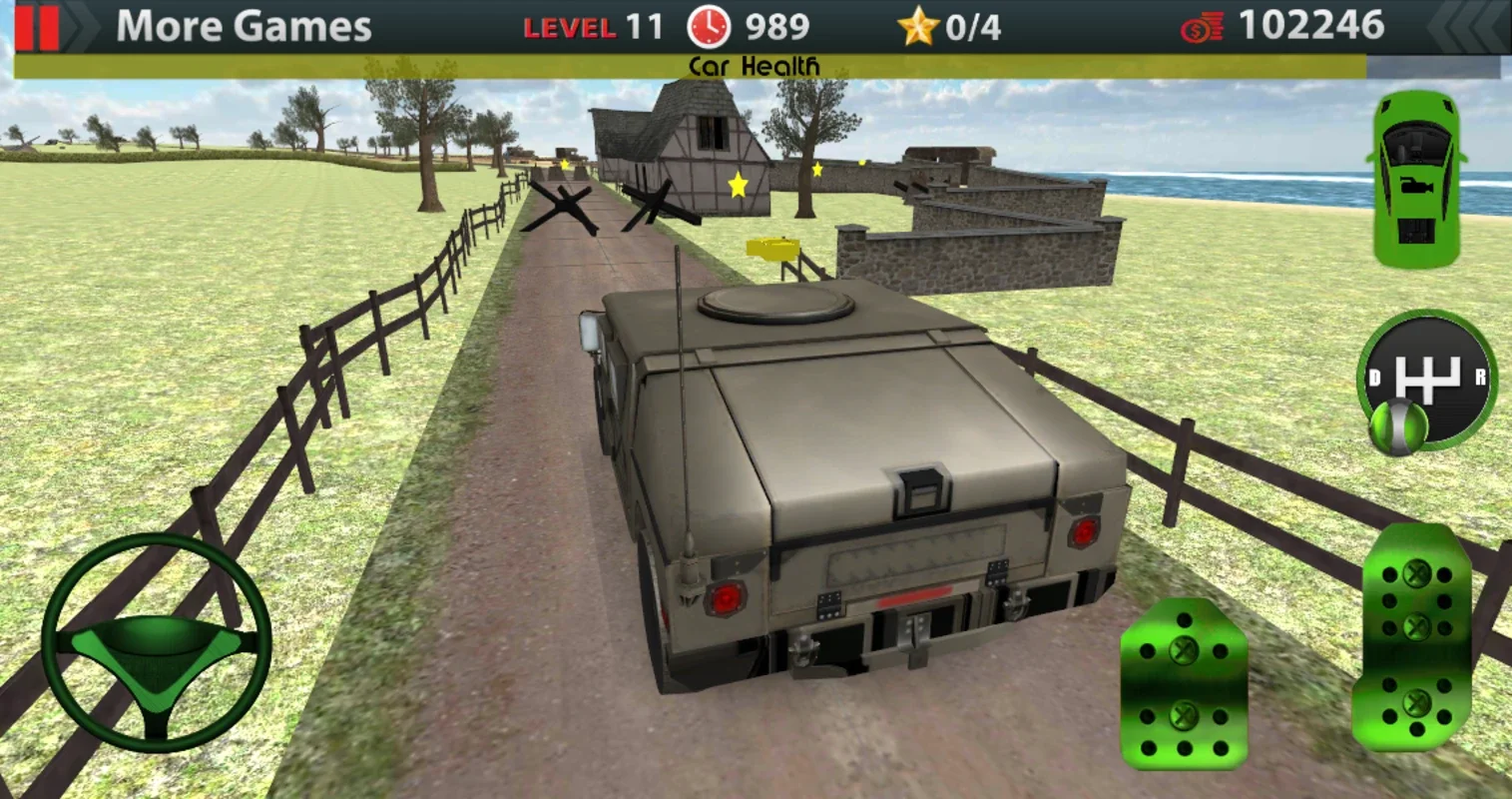 Army Parking Wars for Android - Test Your Parking Skills