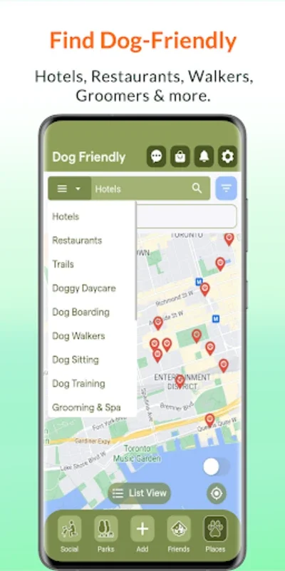 Wag Buddy for Android - Discover Dog-Friendly Places