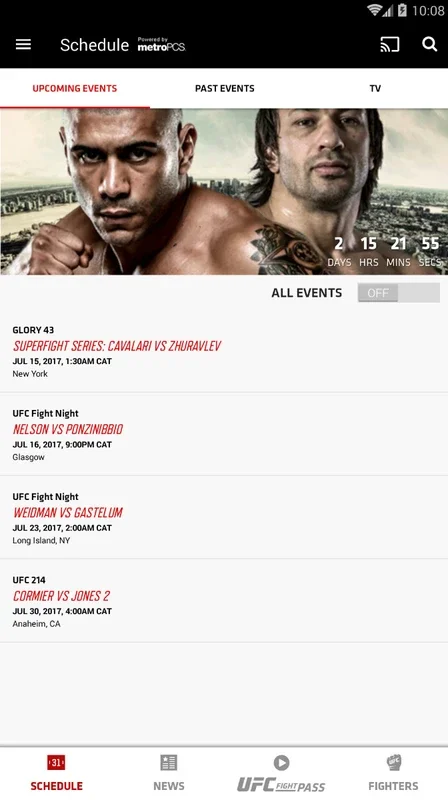 UFC for Android: Your Ultimate Source for UFC News and Events