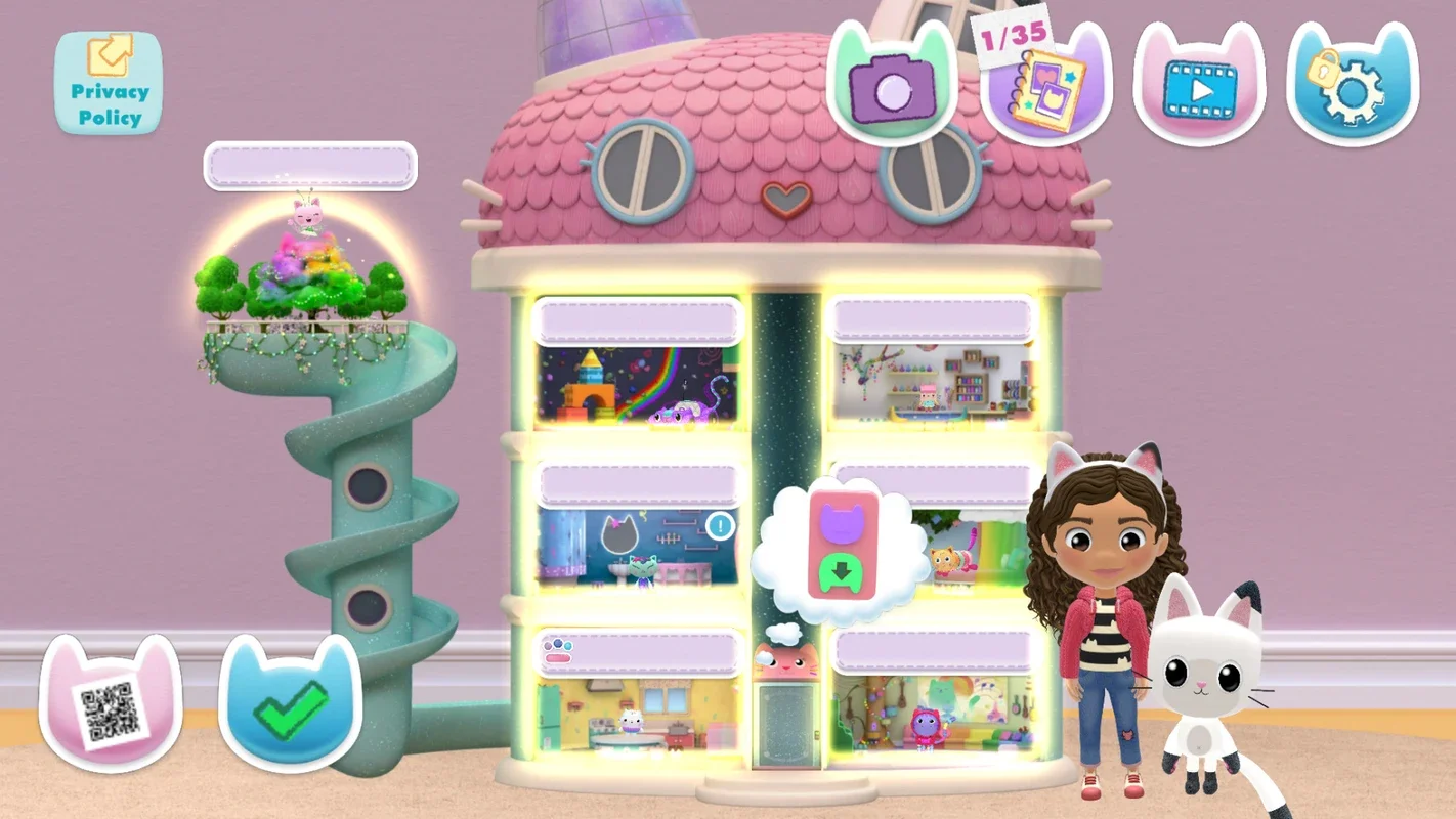 Gabby's Dollhouse for Android - A Fun Play Space for Kids